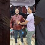 691 km dur Sarangpur se aaye Customer Trending Leather Jacket lene🤩 Order Now: 9927316139 #leather