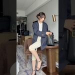 金ボタンが可愛すぎるジャケットは本日8/26発売🫶🏻#grwm #clane #shorts #松本恵奈