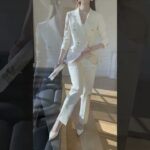 ダブルテーラードジャケット＆ストレートパンツセットアップ A0960