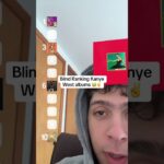 Blind ranking Kanye West albums #kanye #kanyewest #kanyetok #yeezy