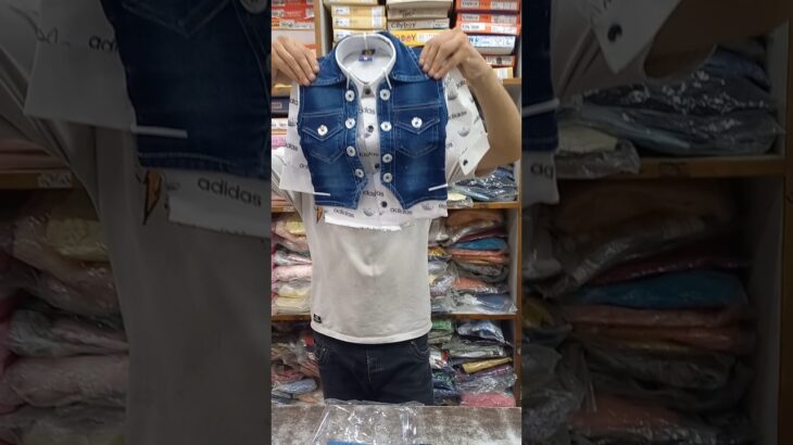 Boys denim jacket set 16 TO 20-600..22TO 26-650..28TO 32-700#kidswear #boysclothing #pentshirt