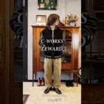 【C-WORKS】”LEWARD” Leather Stadium Jacket