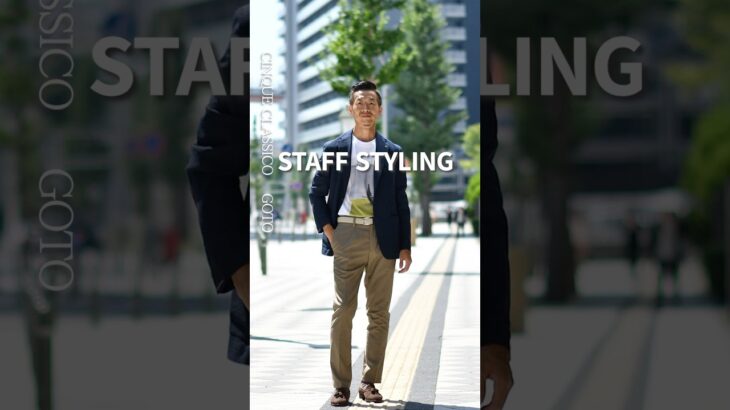 【CINQUE CLASSICO】夏のコーディネート差をつけるならプリントTシャツ！ #コーディネート #メンズファッション #メンズアイテム #ジャケット #スタイリング #シャツ #Tシャツ