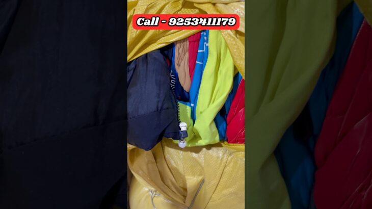 Children Parka Jacket / Boss Bale Folded Maal / #export #wholesale #exportsurplus #panipat