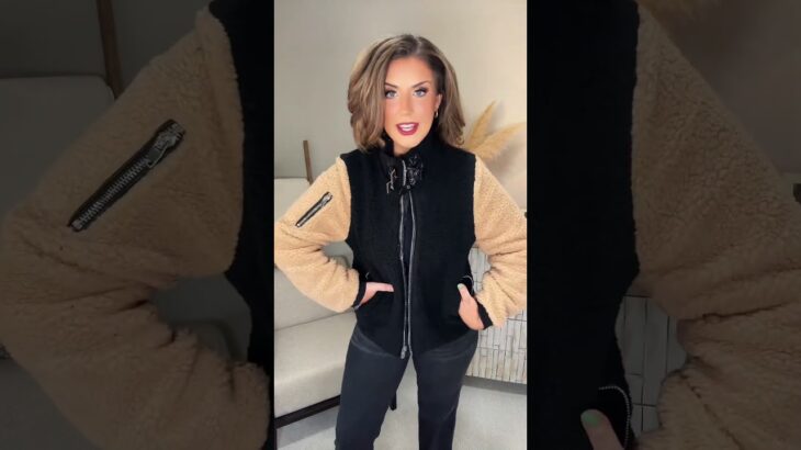 Dream Jacket Alert! Feel & Look Like a Baddie in This Sherpa Coat