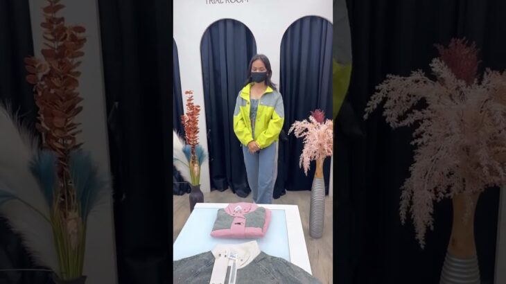 Fancy Imported Heavy Fabric Jacket with Denim Inner & Slim Fit Pants #womensfashion #shorts