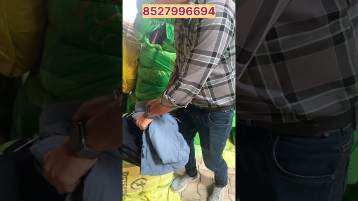 Folded Men’s Parks jacket || Premium Quality Bale || 💯% Orignal Export Surplus || #export #fashion