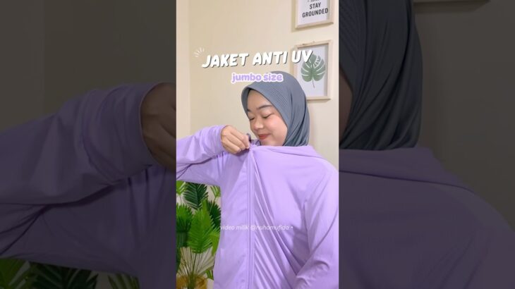 JAKET UV JUMBO SAMPAI UKURAN 6XL?! #outfit #sports