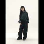 【LADYGHOSTシリーズ】★ジャケット★ アウター ショート丈 レディース 縦縞 アルファベット グリーン 緑