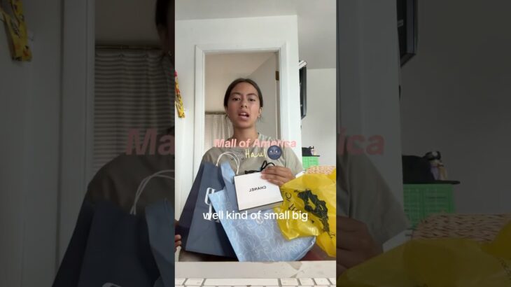 Made a huge purchase on a jacket but definitely worth it #fypviral #haul #mallofamerica #fypyoutube