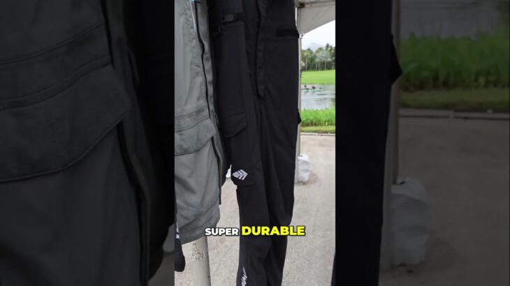 New Fishing Gear Alert! Waterproof Jacket & Jogger Pants Review #shorts