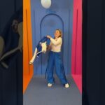 Put your jacket on without the balloon dropping! #kidsfun #kidsgames #kidsvideo #fyp