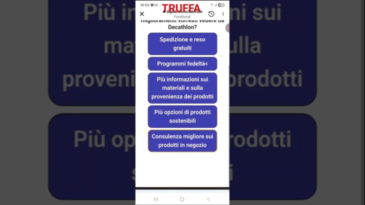 TRUFFA SU FACEBOOK CON ZAINO IN REGALO #ecommerce #truffa #facebook #decathlon #thenorthface #zaino