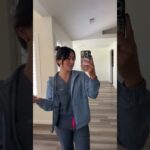 Today’s nurse ootd!!! In @wearfigs Heather Denim scrubs and Heather Indigo jacket 🫶🏻