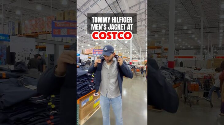Tommy Hilfiger jackets spotted at Costco for just $34.99! #costcofinds #shorts