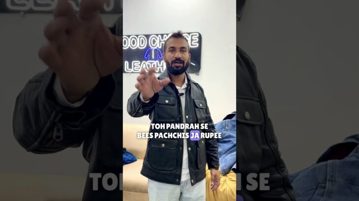 Trending Leather Jackets 😳 || Original Leather Jacket आधे रेट पर 🤫 |