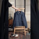 🎥【UNPACKING】アウトドア機能　薄手ナイロン斜めジッパージャケット