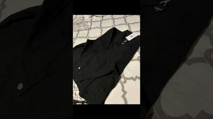 Unilexi Women’s 3/4 Sleeve Colored Cropped Denim Jacket Light Wash Short Jean Jacket 🔗⬇️❤️