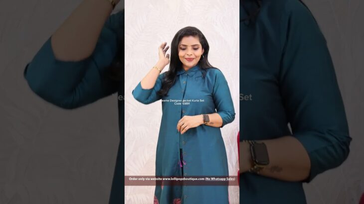 Yeame Designer Jacket Kurta Set (3piece)Code – 10891