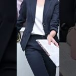 フォーマルレディーススーツ ジャケットandパンツセット（2color） A0529