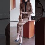 テーラードジャケットandパンツセット（2color） A0845