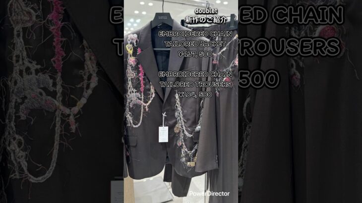 doubletの2ndデリバリー#セレクトショップ #古着 #コーデ #doublet #新作 #おしゃれ #ジャケット #パーカー #ブルゾン #秋冬 #デートコーデ #ギフト