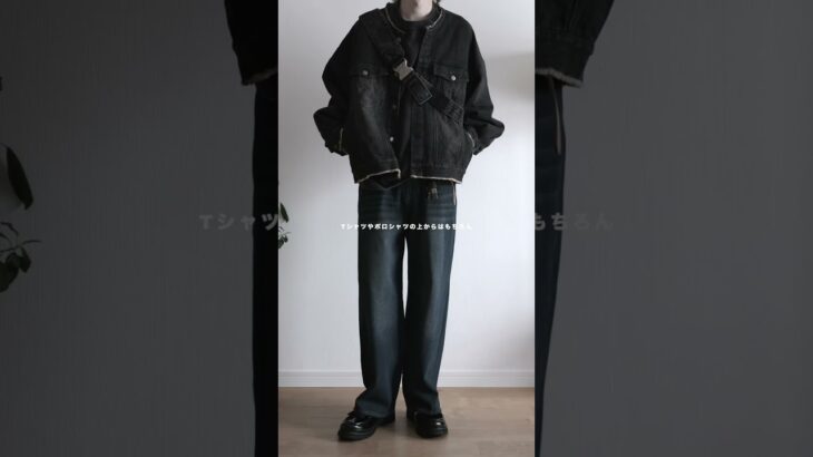 前回即完のデニムジャケットがついに再販。新色のブラックもめっちゃ可愛くないですか？？※2nd Collectionは、このジャケットのみ予約販売となります　 #ruubon #ルーボン