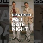 Autumn Date Night Outfits | Bold vs Classic – Which Are You?”