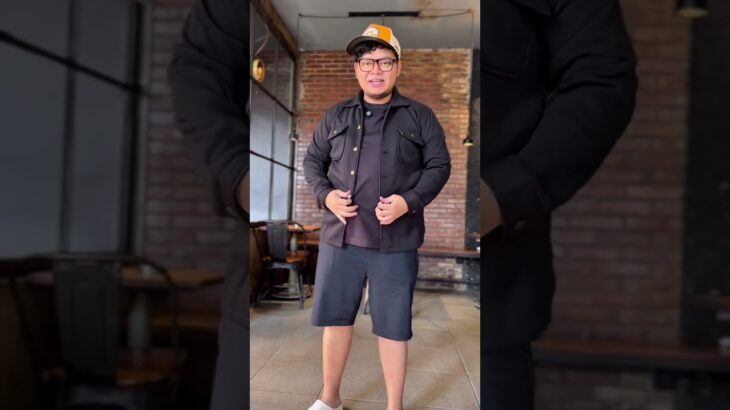 ￼BROGUY Jaket Pria Trucker Fleece Tebal