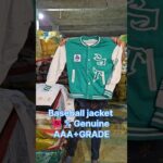 Baseball jacket #BaseballJacket #StreetStyle #SportyVibes #UrbanFashion #CasualLook  #ClassicStyle