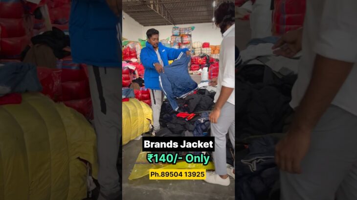 Brands Jacket ₹140 🤯 Only | Winter Clothes Panipat #exportsurplus #wintercollection #shorts #jacket