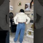 Check out this cute puffer crop jacket for under $40 😱🤗 #PufferCropJacket #WinterFashion