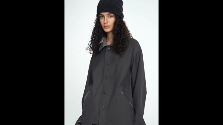 DECESOLO 25AW スタンドアップカラーパッチポケットジャケット