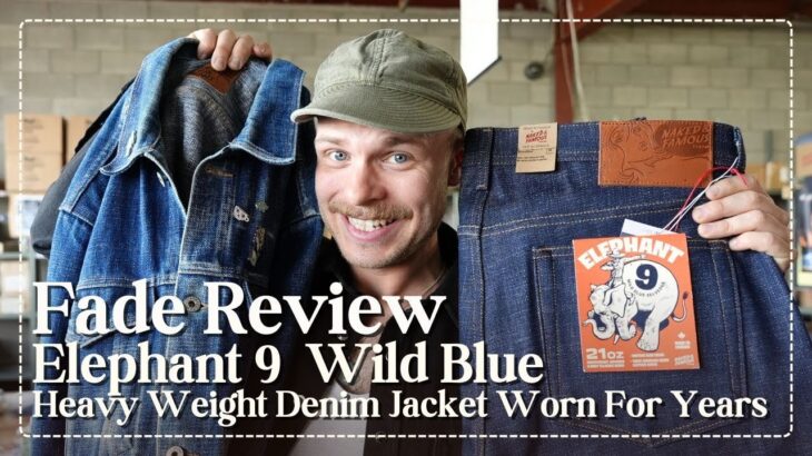 Elephant 9 Wild Blue Selvedge Jacket – Worn For Years By BD