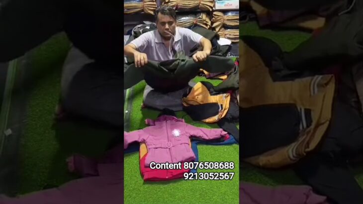 Jacket for just ₹99 biggest jacket wholesale market Gandhi Nagar jacket manufacturer India