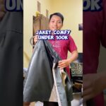 🧥 Jaket Comfy Pria Motif Diamond #belanjadiyoutubeshopping