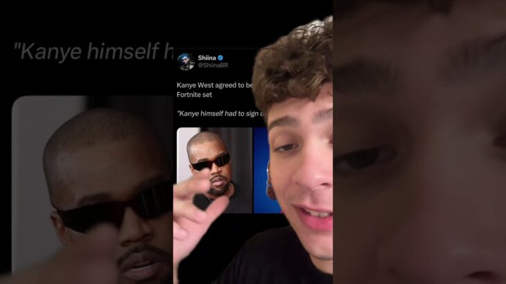 Kanye West just got added to Fortnite! #kanye #kanyewest #kanyetok #yeezy #fortnite