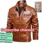 Men’s Faux Leather Cafe Racer Jacket l Leather Jacket l AR Enterprises Leather Industry Kanpur India