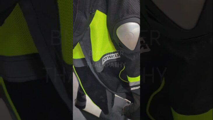 NEW RIDING JACKET.. RYNOX REFLECTOR EDITION.. #brtsquad #rhthalapathy #bikeride #rynoxjacket #bmwgs