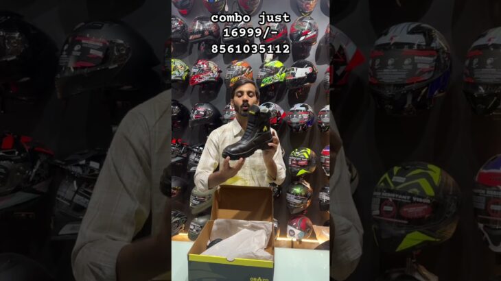 Navratri Dhamaka Sale Axor Apex Helmet + Scala Jacket + Pant + Orazo Boots + Gloves, Gear Up & Ride