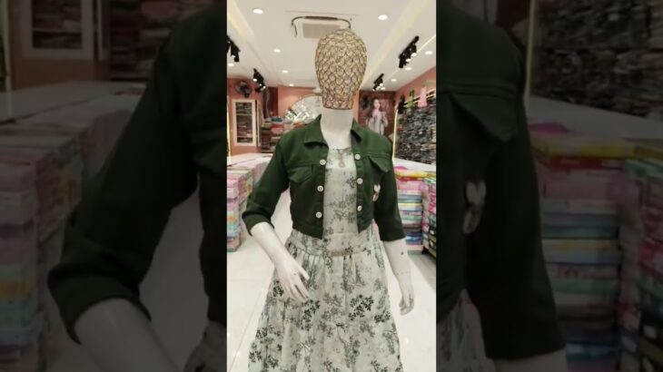 New collection for girls #frock design#with legi #jacket💫✨💖