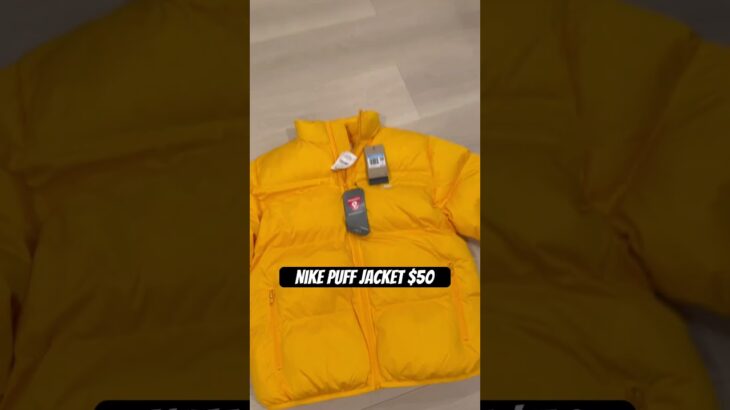 Nike puffer jacket found at Ross sheesh #nike #jacket #ross #thrift #reseller #cheap #sale #deals
