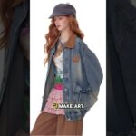 POV: You’re not like the other girls – and your jacket proves it #zizifei #denimjackets #trending