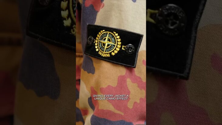 STONE ISLAND 30TH ANNIVERSARY DOPPIO REPS CAMO JACKET FROM 2012 #fashion #stoneisland #streetwear