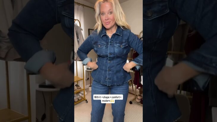 The Denim Jacket Fix That Makes You Look Instantly Younger (Midlife Style Hacks 👖✨)