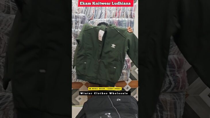 Winter Jacket Windcheater wholesale market #ludhianawholesalemarket #wintercollection #shorts