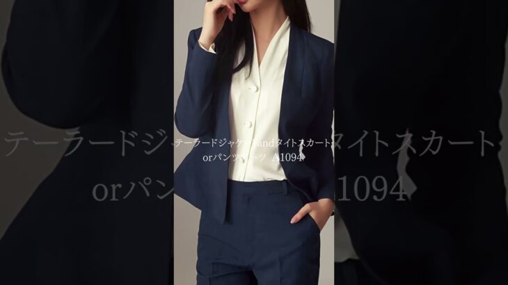 テーラードジャケットandタイトスカートorパンツスーツ A1094