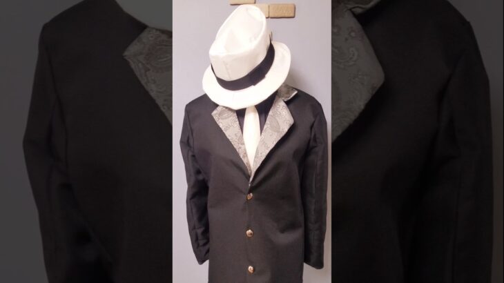 無惨様のジャケット&帽子を作ってみた👹　 #cosplay #コスプレ #demonslayer