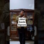 limited minimal button suede jacket by signore sgnr #signore #sgnr