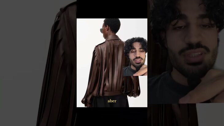 loewe done it again with a new leather jacket and it just looks beautiful #loewe #fashion